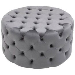 Sitzhocker Drancy Samt XL