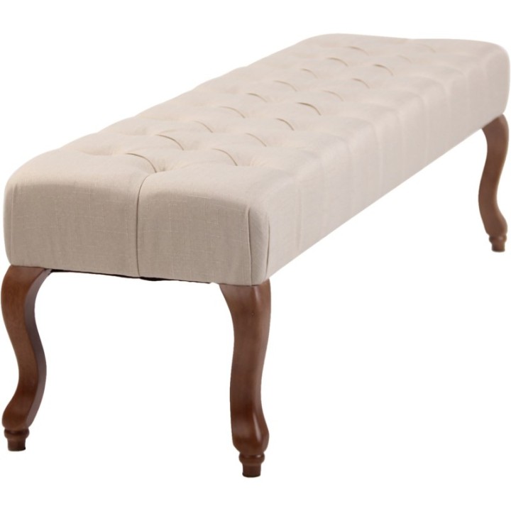 Sitzbank Brest Stoff Antik-hell 150 cm
