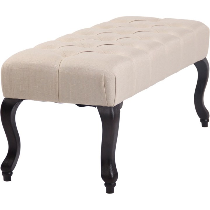 Sitzbank Brest Stoff Antik-dunkel 100 cm
