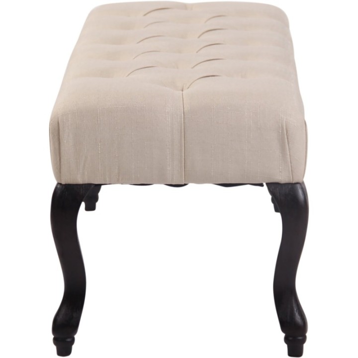 Sitzbank Brest Stoff Antik-dunkel 100 cm