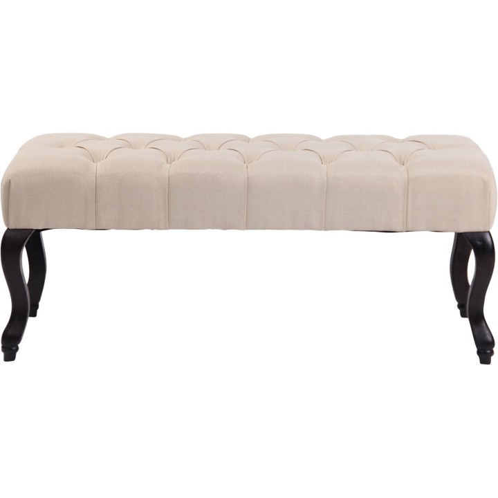 Sitzbank Brest Stoff Antik-dunkel 100 cm