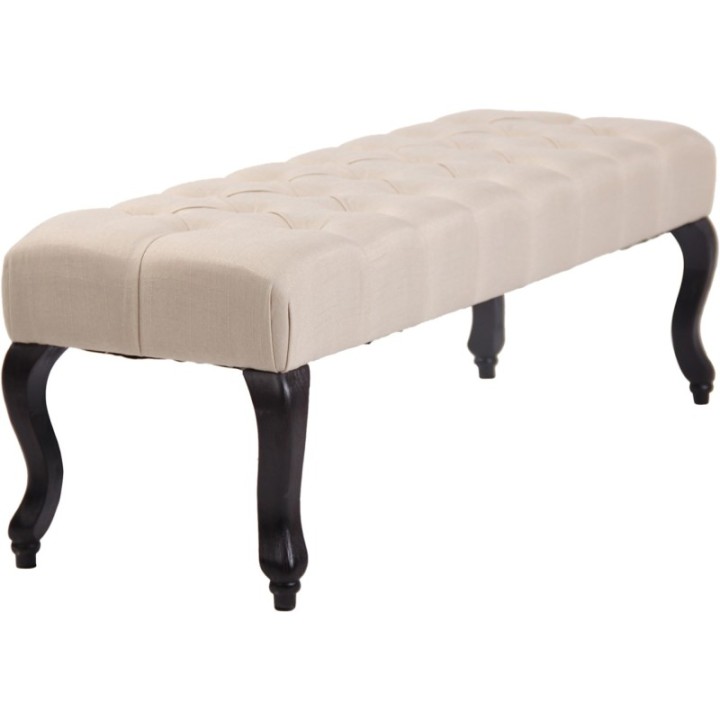 Sitzbank Brest Stoff Antik-dunkel 120 cm