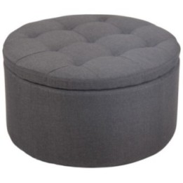 Sitzhocker Evora Stoff