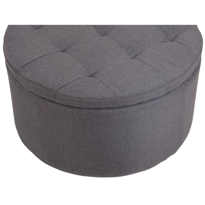 Sitzhocker Evora Stoff