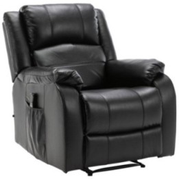 Sessel Kerpen mit Massagefunktion Echtleder