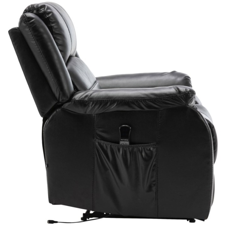 Sessel Kerpen mit Massagefunktion Echtleder