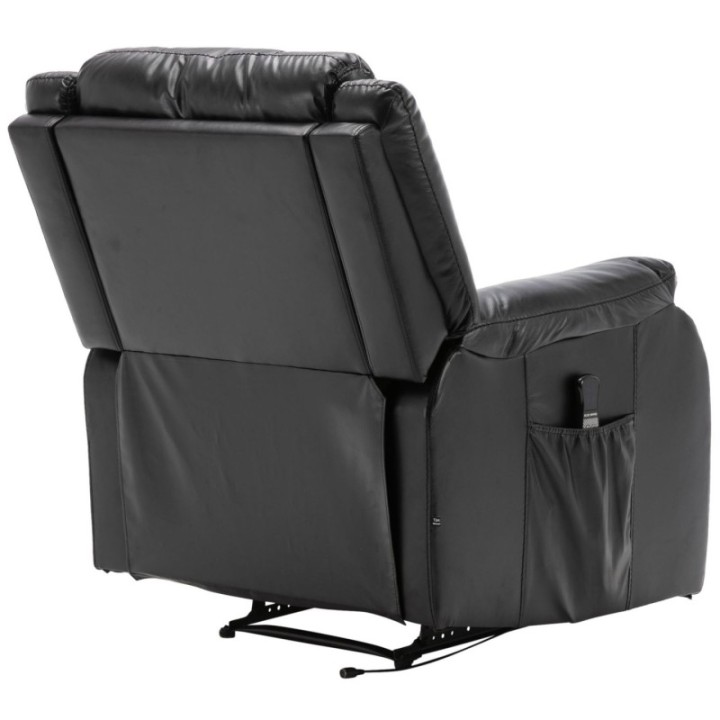 Sessel Kerpen mit Massagefunktion Echtleder