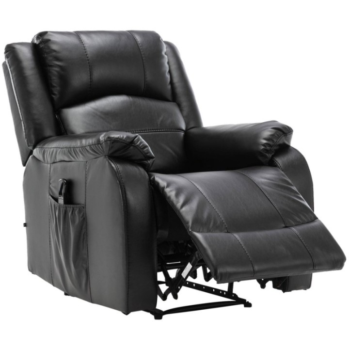 Sessel Kerpen mit Massagefunktion Echtleder