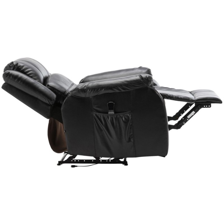 Sessel Kerpen mit Massagefunktion Echtleder