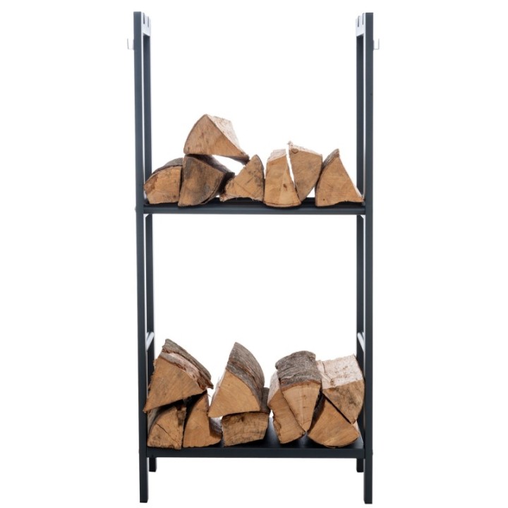 Kaminholzständer Rehna 40x100x30 cm