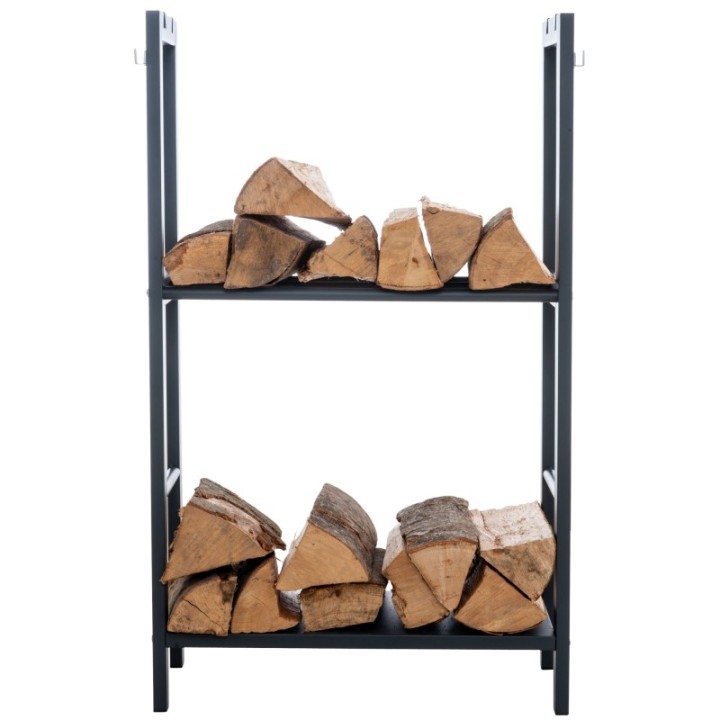 Kaminholzständer Rehna 60x100x30 cm