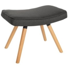 Fußhocker Garding Stoff