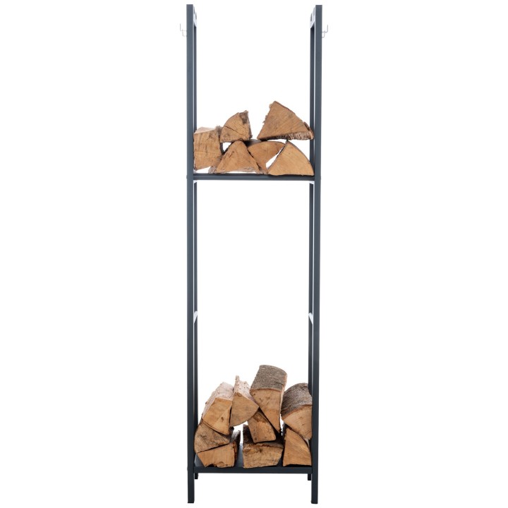 Kaminholzständer Rehna 40x150x30 cm