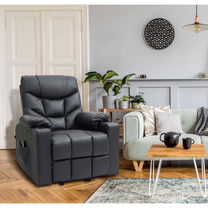 Sessel Andover Echtleder