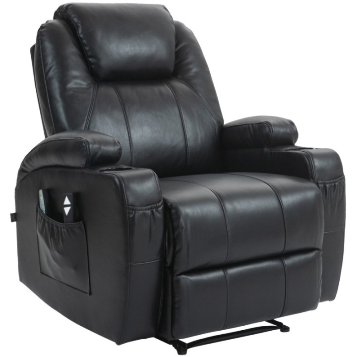 Sessel Hepler mit Massagefunktion Kunstleder