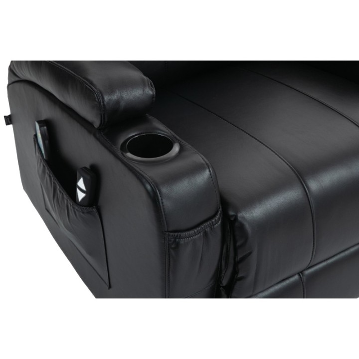 Sessel Hepler mit Massagefunktion Kunstleder
