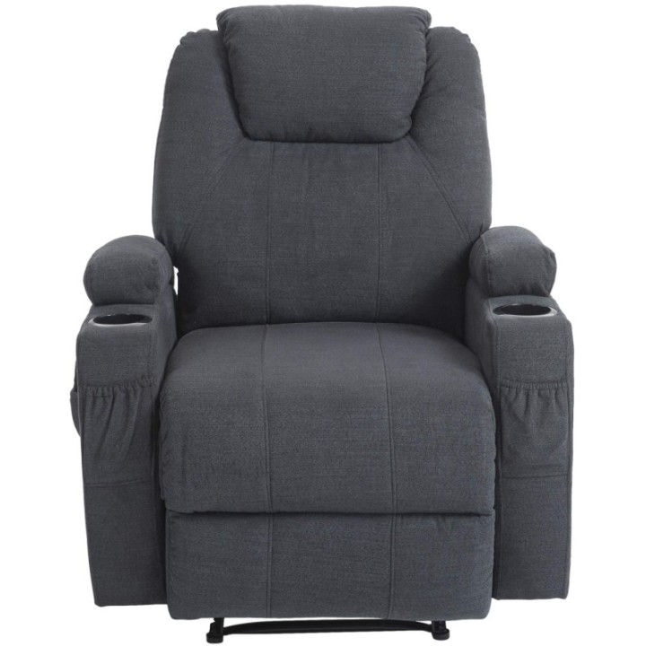 Sessel Hepler mit Massagefunktion Stoff