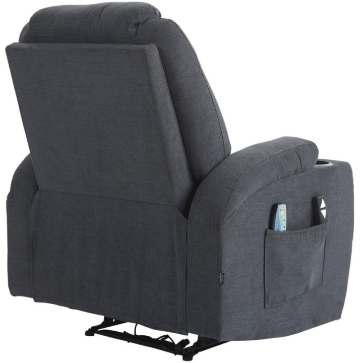 Sessel Hepler mit Massagefunktion Stoff