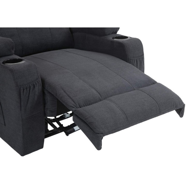 Sessel Hepler mit Massagefunktion Stoff