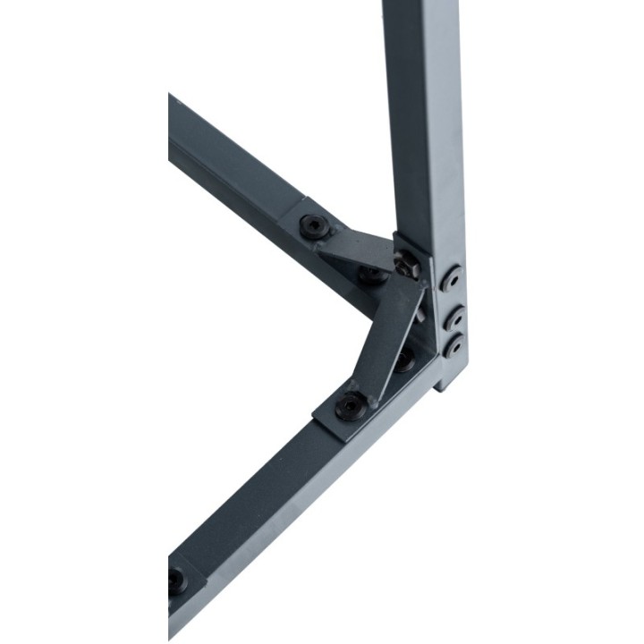 Kaminholzunterstand + Abdeckplane Ruston Aluminium L