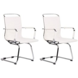 2er Set Stühle Burnley Echtleder