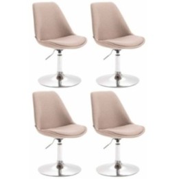 4er Set Stühle Maverick C Stoff