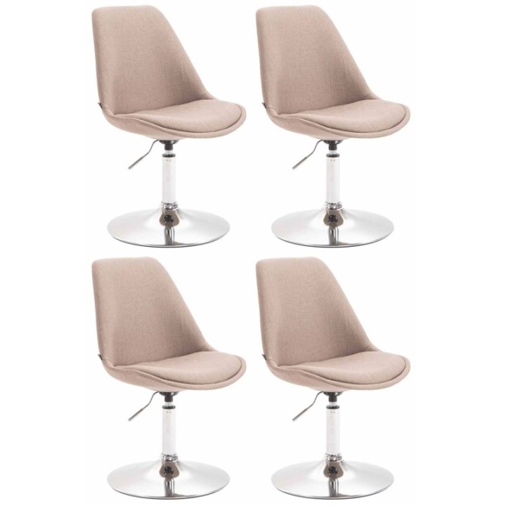 4er Set Stühle Maverick C Stoff