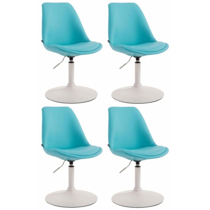4er Set Esszimmerstühle Maverick W Kunstleder