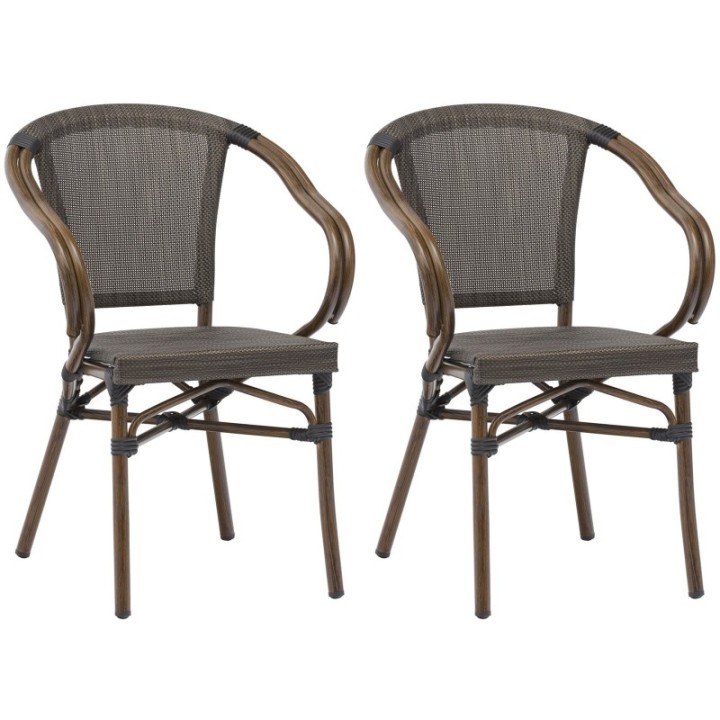 2er Set Bistrostühle Torit 