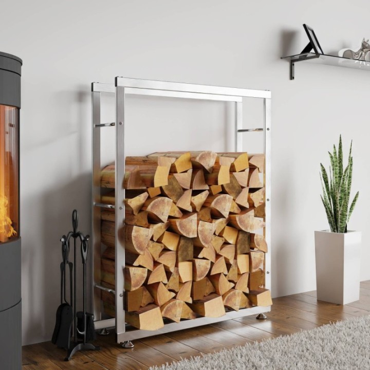 Kaminholzständer Keri V2 25x80x125 cm