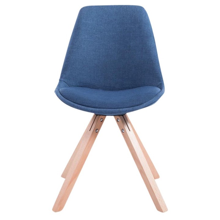 4er Set Besucherstuhl Toulouse Stoff Square Natura