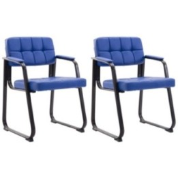 2er Set Besucherstühle Canada B Kunstleder