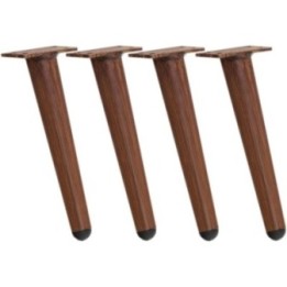 4er Set Möbelfüße 21 cm