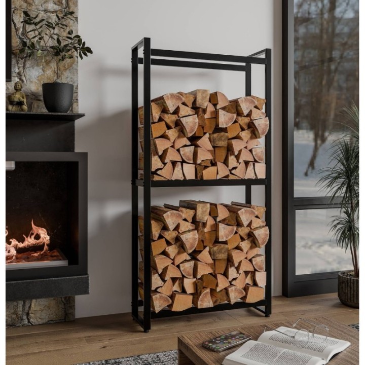 Kaminholzständer Morson 25x75x150
