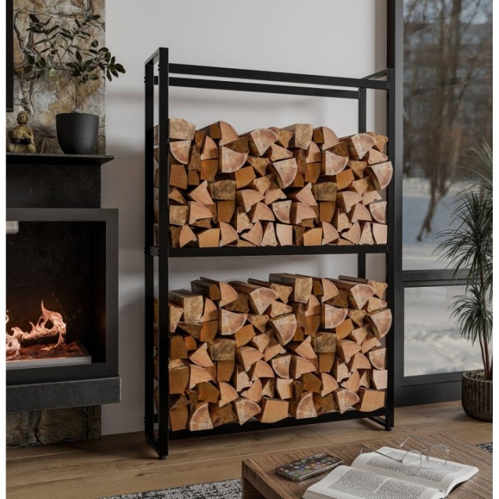 Kaminholzständer Morson 25x100x150
