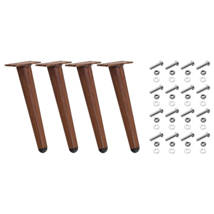 4er Set Möbelfüße 26 cm