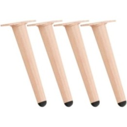4er Set Möbelfüße 31 cm