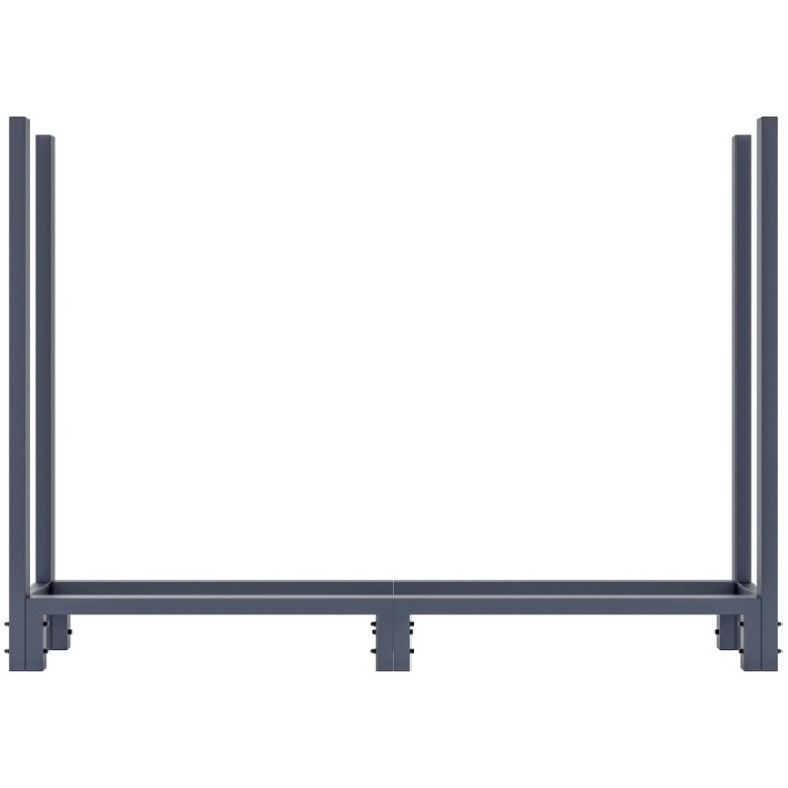 Kaminholzständer + Abdeckplane Martin 25x160x115 cm