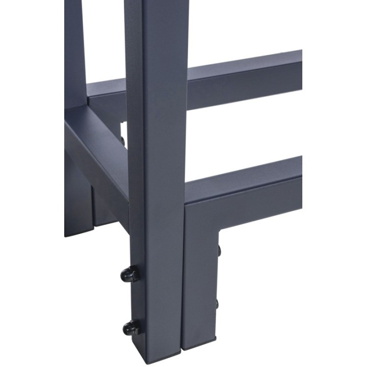 Kaminholzständer + Abdeckplane Martin 25x200x115 cm