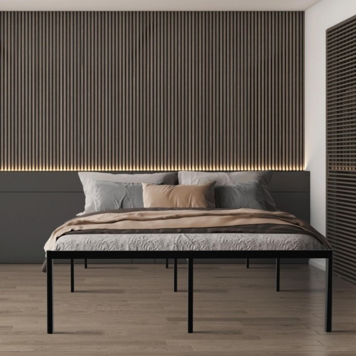 Metallbett Hamlin 200x100x41 cm