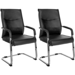 2er Set Besucherstuhl Hobart